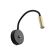 Aplica de perete TK Lighting LAGOS metal, negru, auriu, G9 - TK-10201