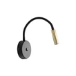 Aplica de perete TK Lighting LAGOS metal, negru, auriu, G9 - TK-10201