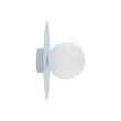 Plafoniera TK Lighting PIXI metal, sticla, albastru, opal, G9 - TK-10230