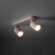 Plafoniera TK Lighting LIVIA metal, roz, GU10 - TK-10233