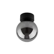 Aplica de perete TK Lighting ESTERA metal, sticla, negru, fumuriu, G9 - TK-10255
