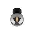 Aplica de perete TK Lighting ESTERA metal, sticla, negru, fumuriu, G9 - TK-10255