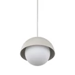 Pendul TK Lighting BONO metal, sticla, ecru, alb, E27 - TK-10274