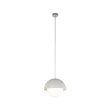 Pendul TK Lighting BONO metal, sticla, ecru, alb, E27 - TK-10274
