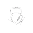 Spot de exterior TK Lighting TWIST metal, alb, GU10, IP65 - TK-10576