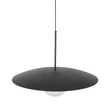 Pendul TK Lighting SLATE metal, sticla, negru, alb, E27 - TK-10637