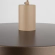 Pendul TK Lighting SILA metal, maro, E27 - TK-10758
