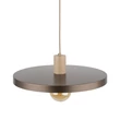 Pendul TK Lighting SILA metal, maro, E27 - TK-10758