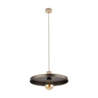 Pendul TK Lighting SILA metal, maro, E27 - TK-10758