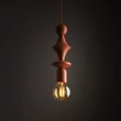 Pendul TK Lighting TOWER metal, caramiziu, E27 - TK-10869