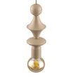Pendul TK Lighting TOWER metal, bej, E27 - TK-10870