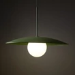 Pendul TK Lighting SLATE metal , sticla, verde, alb, E27 - TK-10909