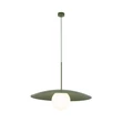 Pendul TK Lighting SLATE metal , sticla, verde, alb, E27 - TK-10909