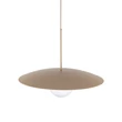 Pendul TK Lighting SLATE metal , sticla, bej, alb, E27 - TK-10910