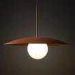 Pendul TK Lighting SLATE metal , sticla, caramiziu, alb, E27 - TK-10911