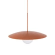 Pendul TK Lighting SLATE metal , sticla, caramiziu, alb, E27 - TK-10911