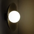 Aplica de perete TK Lighting SLATE metal, sticla, negru, G9 - TK-10934