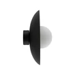 Aplica de perete TK Lighting SLATE metal, sticla, negru, G9 - TK-10934