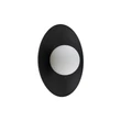 Aplica de perete TK Lighting SLATE metal, sticla, negru, G9 - TK-10934