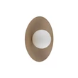 Aplica de perete TK Lighting SLATE metal, sticla, bej, G9 - TK-10936
