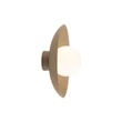Aplica de perete TK Lighting SLATE metal, sticla, bej, G9 - TK-10936