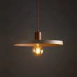 Pendul TK Lighting SILA metal, bej, caramiziu, E27 - TK-10955