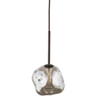 Pendul TK Lighting LAVA metal, sticla, maro, chihlimbar, G9 - TK-11025