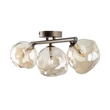 Plafoniera TK Lighting LAVA metal, sticla, maro, chihlimbar, G9 - TK-11035