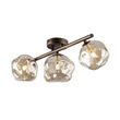 Plafoniera TK Lighting LAVA metal, sticla, maro, chihlimbar, G9 - TK-11035