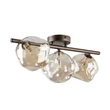 Plafoniera TK Lighting LAVA metal, sticla, maro, chihlimbar, G9 - TK-11035