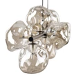 Pendul TK Lighting LAVA metal, sticla, maro, chihlimbar, G9 - TK-11037