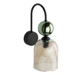 Aplica de perete TK Lighting SOPHIA metal, sticla, negru, verde, chihlimbar, E14 - TK-11143