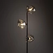 Lampadar TK Lighting LAVA metal, sticla, maro, chihlimbar, G9 - TK-16150