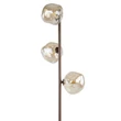 Lampadar TK Lighting LAVA metal, sticla, maro, chihlimbar, G9 - TK-16150