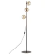 Lampadar TK Lighting LAVA metal, sticla, maro, chihlimbar, G9 - TK-16150