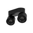 Plafoniera TK Lighting SPARK DUO metal, negru, LED, 10W, 3000K, 1531 Lm - TK-18164