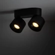 Plafoniera TK Lighting SPARK DUO metal, negru, LED, 10W, 3000K, 1531 Lm - TK-18164