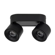 Plafoniera TK Lighting SPARK DUO metal, negru, LED, 10W, 3000K, 1531 Lm - TK-18164