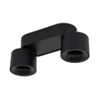 Plafoniera TK Lighting SPARK DUO metal, negru, LED, 10W, 3000K, 1531 Lm - TK-18164