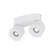Plafoniera TK Lighting SPARK DUO metal, alb, LED, 10W, 3000K, 1531 Lm - TK-18171