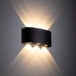 Aplica de perete de exterior TK Lighting ARROW metal, negru, LED, 1W, 3000K, 480 Lm, IP54 - TK-18181