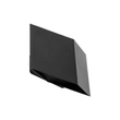 Aplica de perete de exterior TK Lighting CUBE metal, negru, LED, 5W, 3000K, 650 Lm, IP54 - TK-18182