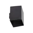 Aplica de perete de exterior TK Lighting CUBE metal, negru, LED, 5W, 3000K, 650 Lm, IP54 - TK-18182