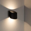 Aplica de perete de exterior TK Lighting VERTO metal, negru, LED, 5W, 3000K, 650 Lm, IP54 - TK-18183