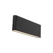 Aplica de perete de exterior TK Lighting ARWENA metal, negru, LED, 12W, 3000K, 1000 Lm, IP54 - TK-18186