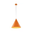 Pendul TK Lighting CONO metal, portocaliu, E27 - TK-3280