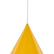Pendul TK Lighting CONO metal, galben, E27 - TK-3281