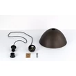 Pendul TK Lighting FARO metal, maro, E27 - TK-4332