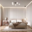 Pendul TK Lighting MARTIN metal, sticla, negru, alb, G9 - TK-4502
