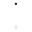Pendul TK Lighting MARTIN metal, sticla, negru, alb, G9 - TK-4502